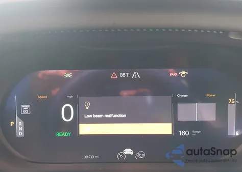 2024 Polestar 2 Long Range Dual Motor Performance Plus z USA, uszkodzony, nr VIN YSMFG3KA1RL228991